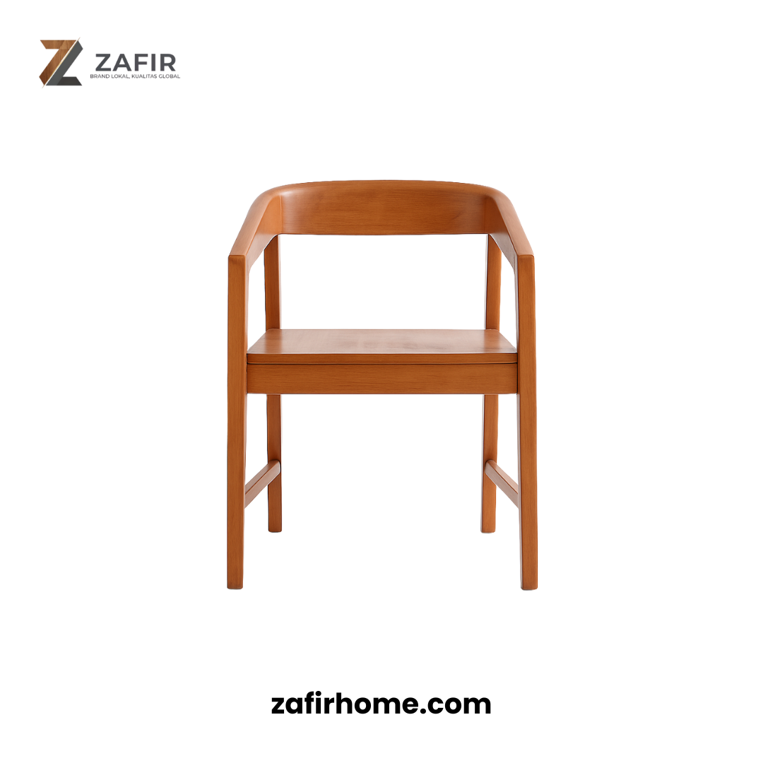 Kursi Café Aesthetic Kayu Jati Zafir