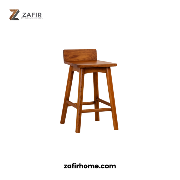 Kursi Cafe Minimalis Kayu Jati Zafir Home