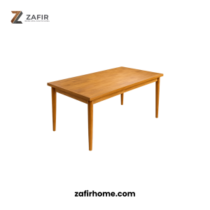 Meja Kayu Jati Minimalis Zafir Ukuran 120x70x70 Tebal 2 cm