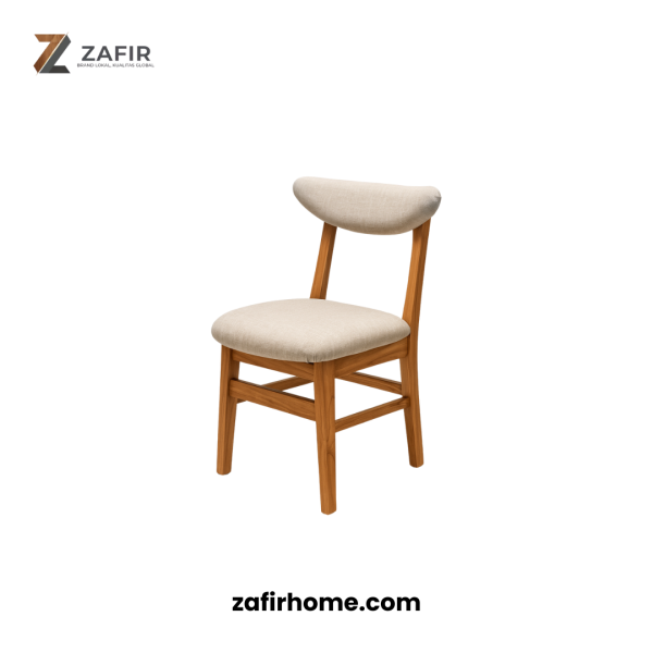 Kursi Ropan Kursi Cafe / Kursi Tamu Jati dengan Bantalan Sandaran dan Dudukan