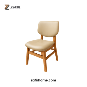 Kursi Ropan Kursi Cafe / Kursi Tamu Jati dengan Bantalan Sandaran Lebar dan Dudukan