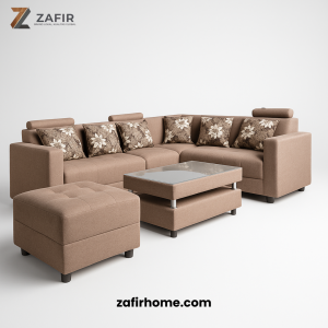 Zafir 'Oasis' Sectional Sofa Set with Headrest ZF 003 - Gambar 1