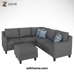 Zafir 'Riviera' Studded Sectional Set ZF 006 - Gambar 1