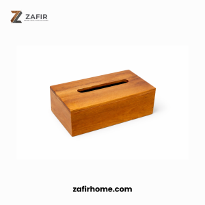 Kotak Tisu Kayu Jati Besar Persegi Panjang Tempat Tisu Minimalis Natural Zafir Home 