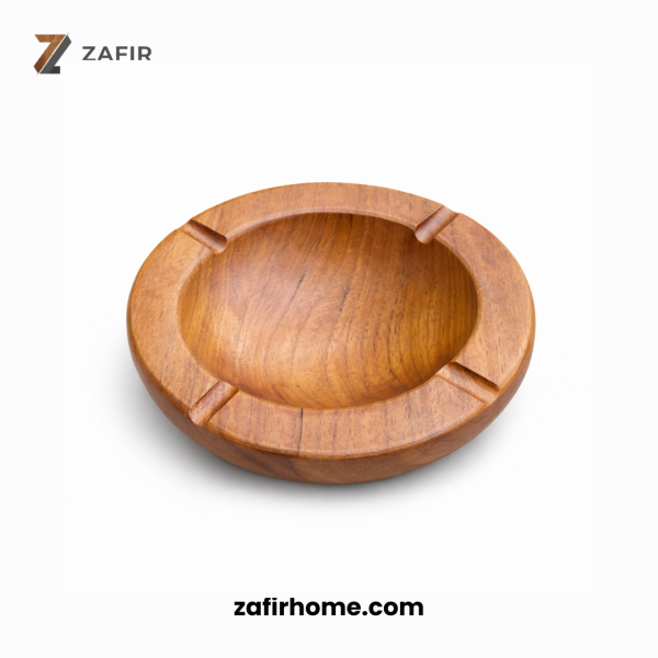 Asbak Kayu Jati Bulat Clear Finish Diameter 12 cm Zafir Home Asbak Kayu Jati Bulat Clear Finish Diameter 12 cm Zafir Home