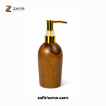Soap Dispenser Kayu Jati Wadah Sabun Pump Minimalis Premium Zafir Home