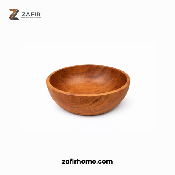 Mangkuk Kayu Jati Food Grade Wooden Bowl Minimalis Diameter 12 cm Zafir Home Mangkuk Kayu Jati Food Grade Wooden Bowl Minimalis Diameter 12 cm Zafir Home